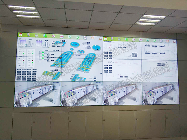 污水处理厂大屏显示系统，污水厂可视化管理爱游戏官网登录入口的解决方案